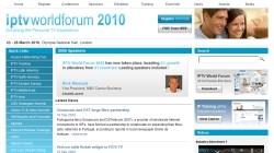 IPTV WorldForum 2010