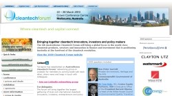 6th AustralAsian Cleantech Forum