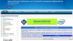 ACM ICFCA: International Conference on Futuristic Computer Applications ICFCA 2010