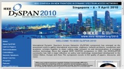 2010 IEEE International Symposium on New Frontiers in Dynamic Spectrum Access Networks (IEEE DySPAN)