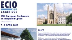 2010 15th  European Conference on Integrated Optics (ECIO)