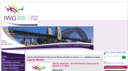 5th IWG World Conference on Women and Sport, Sydney 2010