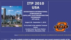 ITP 2010: 17th International Symposium on Capillary Electroseparation Techniques