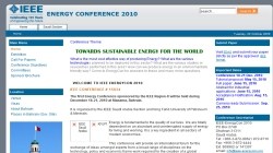 2010 IEEE International Energy Conference (ENERGYCON 2010)