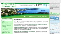 International Forum on Quality and Safety in Health Care 2010