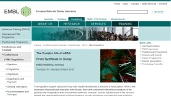 EMBL Conference: The Complex Life of mRNA: From Synthesis to Decay
