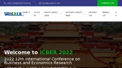 International Conference on Business and Economics Research (ICBER)