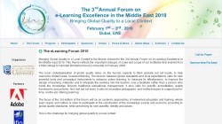 3rd Annual Forum on e-Learning Excellence in the Middle-East 2010: Bringing Global Quality to a Local Context