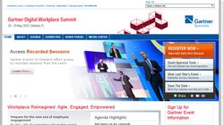 Gartner Portals, Content & Collaboration Summit
