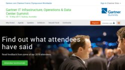 Gartner Infrastructure, Operations & Data Centre Summit