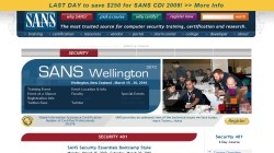 SANS Wellington 2009 - New Zealand