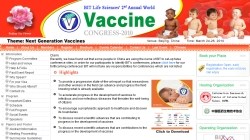 BIT Life Sciences’ Annual World Congress of Vaccine (WCV) 2010