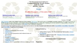 7th International Conference Cooperation for Waste Issues
