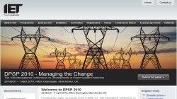 DPSP 2010 - The 10th International Conference on Developments in Power System Protection 2010 – Managing the Change