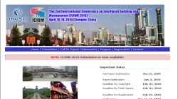 The 2nd International Conference On Intelligent Building And Management (ICIBM 2101)