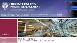 Current Concepts in Joint Replacement - CCJR (Spring 2014)