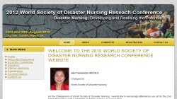 The World Society of Disaster Nursing Research Conference 2012 The World Society of Disaster Nursing Research Conference 2012