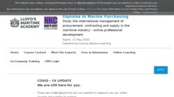 Diploma in Marine Purchasing & Supply Management 2012 Diploma in Marine Purchasing & Supply Management 2012