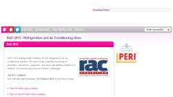 RAC 2012 - Refrigeration and Air Conditioning show RAC 2012 - Refrigeration and Air Conditioning show