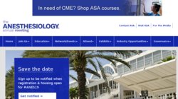 ASA 2013: American Society of Anesthesiologists Annual Meeting