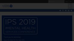 2014 American Psychiatric Association Institute on Psychiatric Services (IPS)