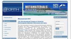 Metamaterials 2012 - 6th International Congress on Advanced Electromagnetic Materials  in Microwaves and Optics