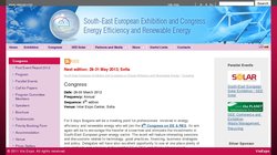 9th Southeast Europe Congress & Exhibition on Energy Efficiency and Renewable Еnergy 2013 9th Southeast Europe Congress & Exhibition on Energy Efficiency and Renewable Еnergy 2013
