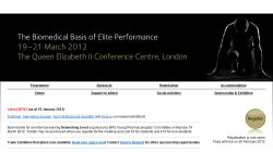 The Biomedical Basis of Elite Performance 2012