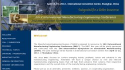International Manufacturing Engineering Conference (IMEC 2012)