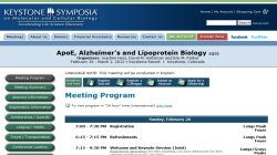 ApoE, Alzheimer`s and Lipoprotein Biology (Q5) 2012 ApoE, Alzheimer`s and Lipoprotein Biology (Q5) 2012