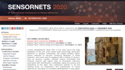 1st International Conference on Sensor Networks(SENSORNETS) 2012