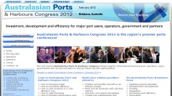 Australasian Ports & Harbours Congress 2012 Australasian Ports & Harbours Congress 2012