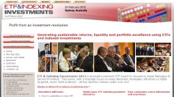ETF and Indexing Investments 2012 ETF and Indexing Investments 2012