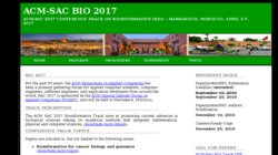 ACM-SAC BIO 2012 - Conference Track on Bioinformatics and Computational Systems Biology (BIO)