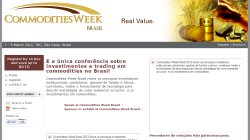 Commodities Week Brasil 2012 (Portuguese)
