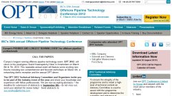 IBC`s 35th Annual Offshore Pipeline Technology Conference (OPT 2012) IBC`s 35th Annual Offshore Pipeline Technology Conference (OPT 2012)