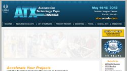 ATX Canada 2013 - Automation Technology Expo ATX Canada 2013 - Automation Technology Expo