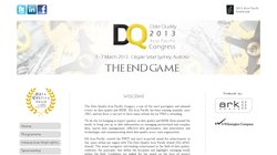 Data Quality Asia Pacific Congress 2013