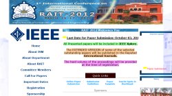 1st International Conference on Recent Advances in Information Technology (RAIT 2012)