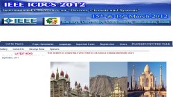 International Conference on Devices, Circuits and Systems (ICDCS 2012)