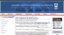 ITC Litigation & Enforcement 2012