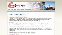 IFAI Expo Canada 2012 IFAI Expo Canada 2012