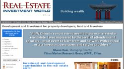 Real Estate Investment World China 2012