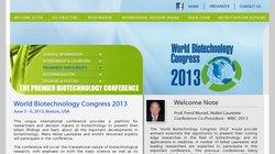 World Biotechnology Congress 2013
