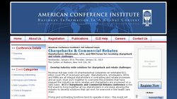 Chargebacks & Commercial Rebates 2013