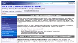 Oil & Gas Communications Summit 2012