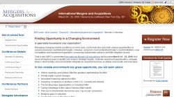 International Mergers and Acquisitions