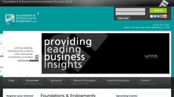 Foundations & Endowments Investment Summit