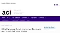9th European Conference on e-Learning - ECEL 2010