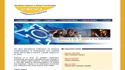 3rd International Conference on Wireless Communications in Underground and Confined Areas